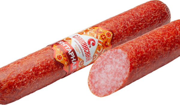 Колбаса с/к мясная «Янтарная» в/с иск. об., кг.