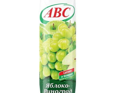 Нектар Яблочно-виноградный АВС призма, 1л