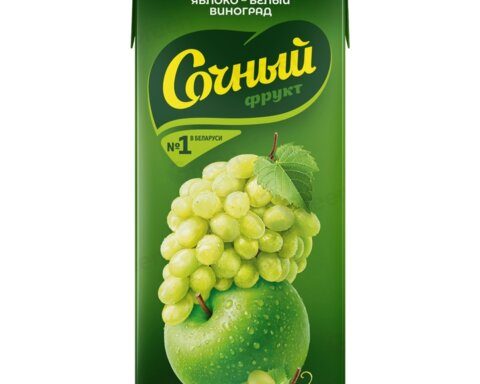 Сочный 1,95 л Яблоко-Белый виноград нектар